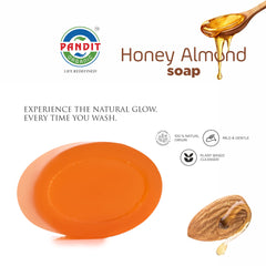 HONEY ALMOND GLYCERIN SOAP