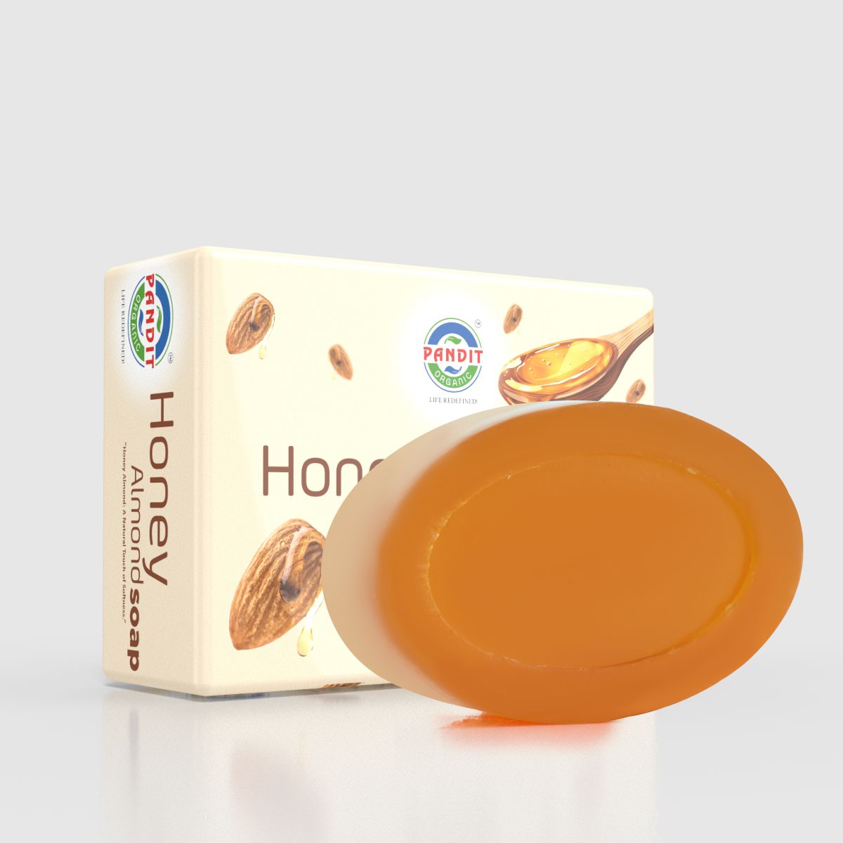 HONEY ALMOND GLYCERIN SOAP