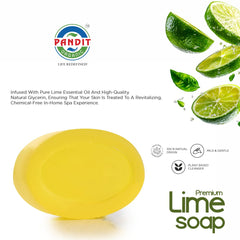 LIME GLYCERIN SOAP